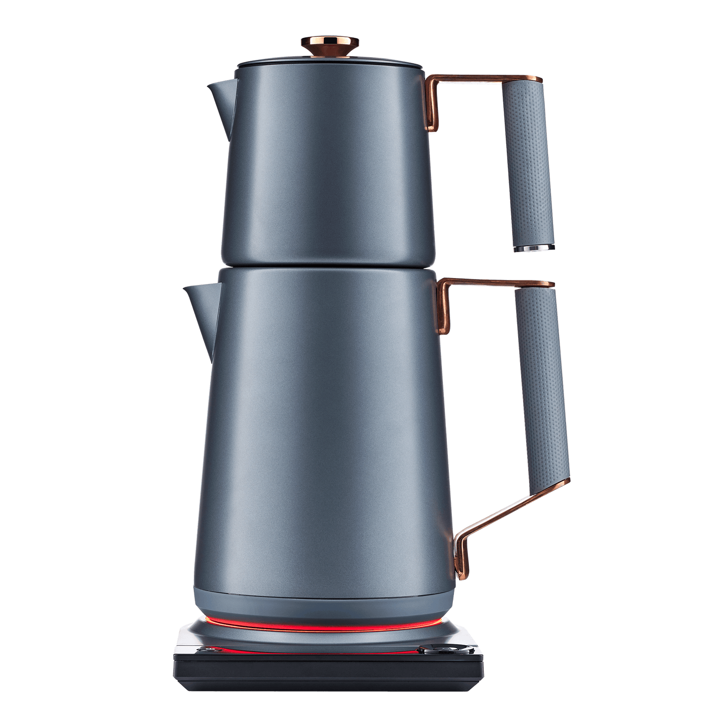 Redesigned for durability. Flawlessly engineered to combine aesthetics and functionality. The Saki Turkish Tea Maker is elegantly designed and flawlessly engineered to combine aesthetics and functionality. The Turkish Tea Maker was redesigned to elevate y