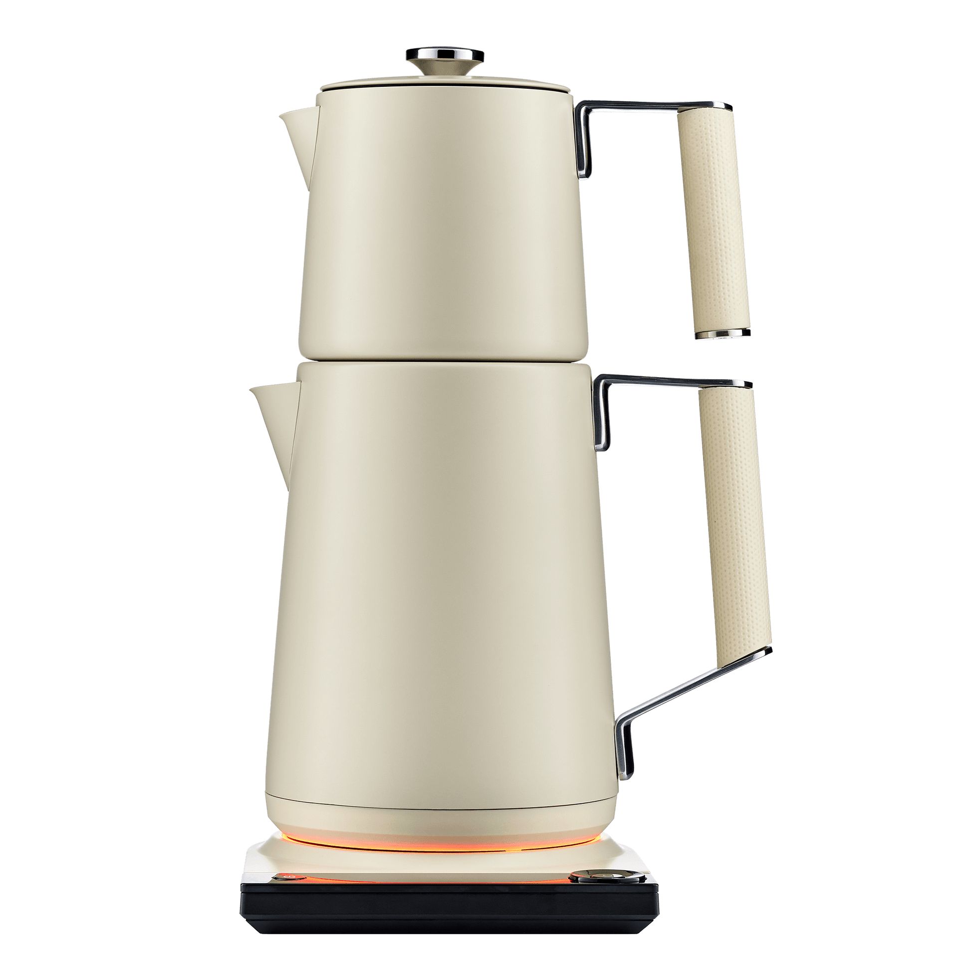 Redesigned for durability. Flawlessly engineered to combine aesthetics and functionality. The Saki Turkish Tea Maker is elegantly designed and flawlessly engineered to combine aesthetics and functionality. The Turkish Tea Maker was redesigned to elevate y