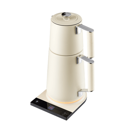 Redesigned for durability. Flawlessly engineered to combine aesthetics and functionality. The Saki Turkish Tea Maker is elegantly designed and flawlessly engineered to combine aesthetics and functionality. The Turkish Tea Maker was redesigned to elevate y