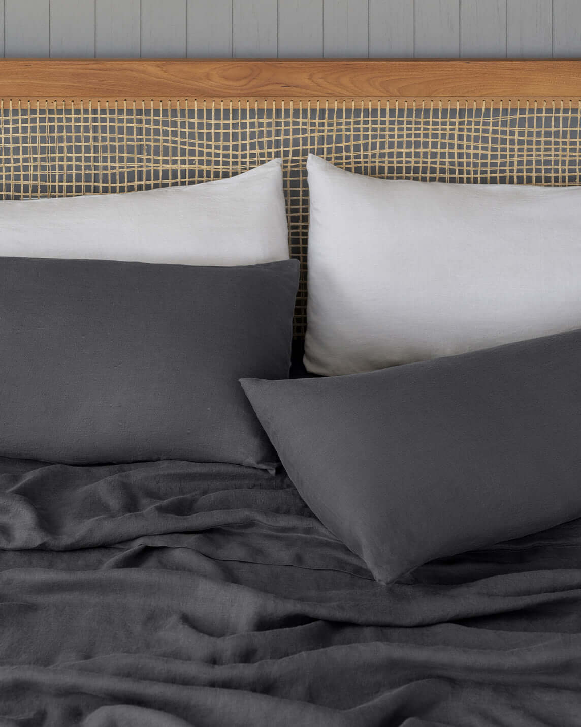 Classically elegant European linen sheets for hot and cool sleepers alike. Exceptionally durable, breathable, and luxuriously relaxed, our stonewashed natural fibers start soft and grow softer with time. An heirloom-quality investment that will last for d