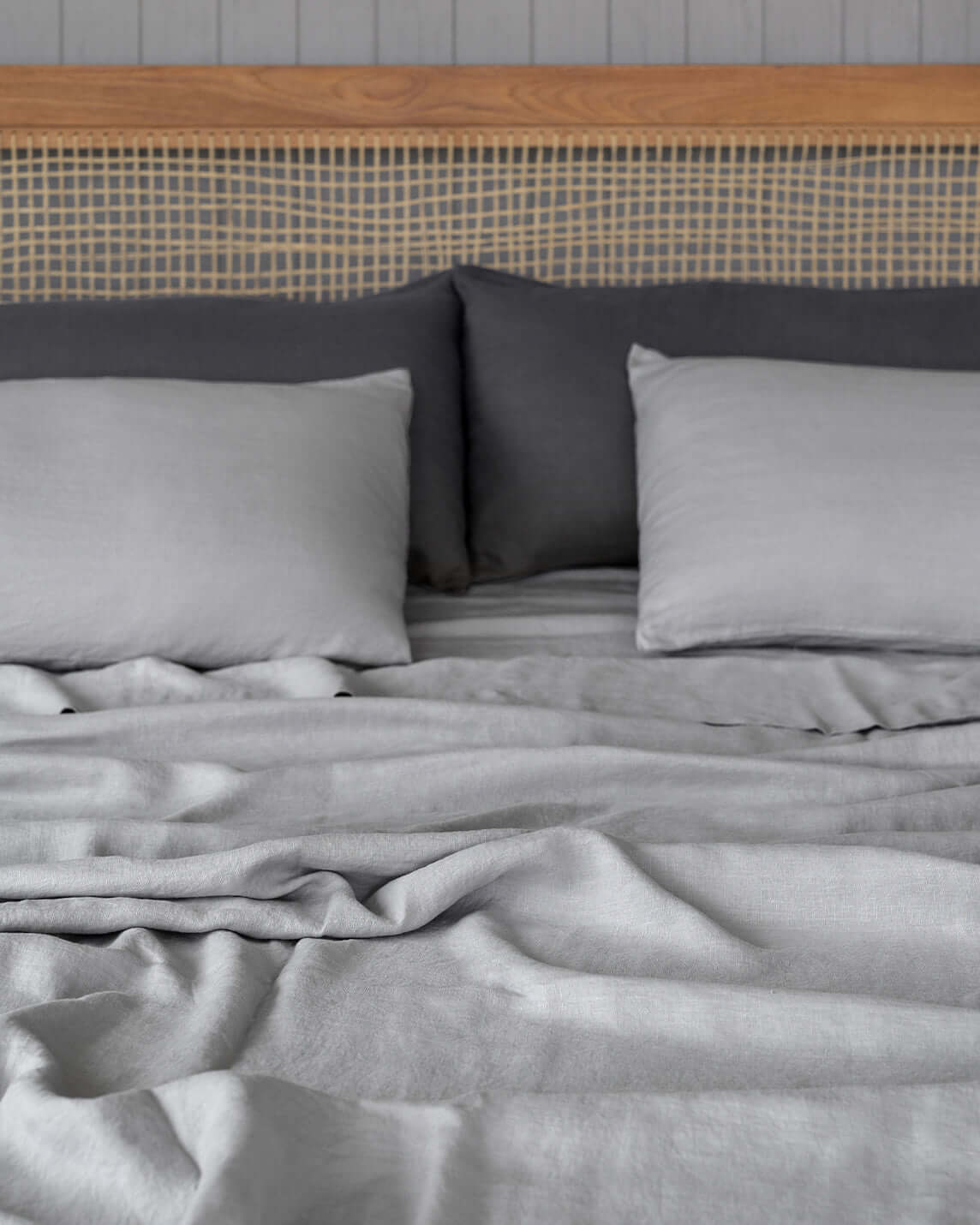 Classically elegant European linen sheets for hot and cool sleepers alike. Exceptionally durable, breathable, and luxuriously relaxed, our stonewashed natural fibers start soft and grow softer with time. An heirloom-quality investment that will last for d