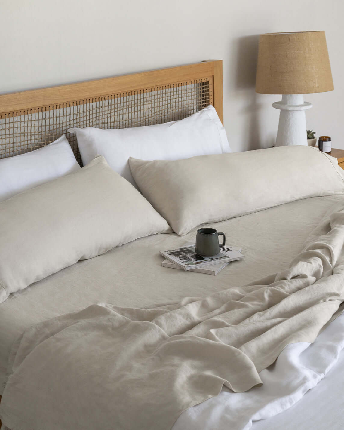 Classically elegant European linen sheets for hot and cool sleepers alike. Exceptionally durable, breathable, and luxuriously relaxed, our stonewashed natural fibers start soft and grow softer with time. An heirloom-quality investment that will last for d