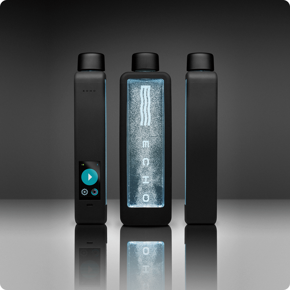 Meet the Echo Flask: the most advanced hydrogen water bottle ever created. Delivering an unmatched 8 ppm of molecular hydrogen with intelligent tracking and connectivity, this powerhouse transforms how you hydrate, perform, and recover. Elevate your cellu