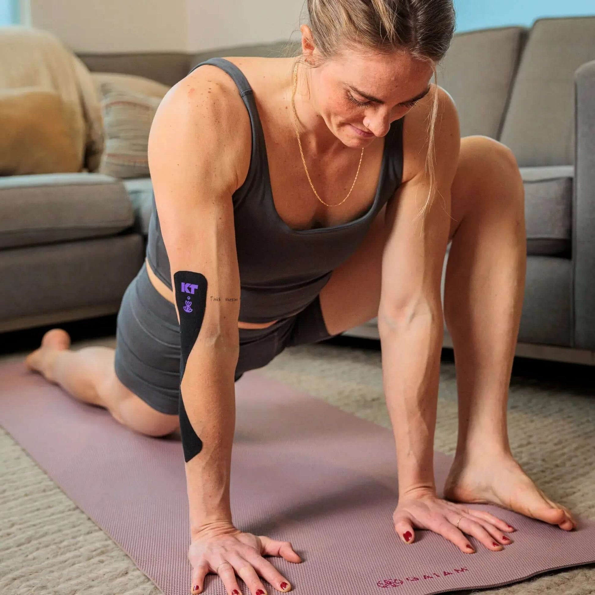 Rest, repair, and relax with KT Tape Soothe™. This soothing kinesiology tape features our classic, pain-relieving support along with a soothing combination of lavender and magnesium. Thoughtfully designed to elicit calming sensations via aromatherapy, KT