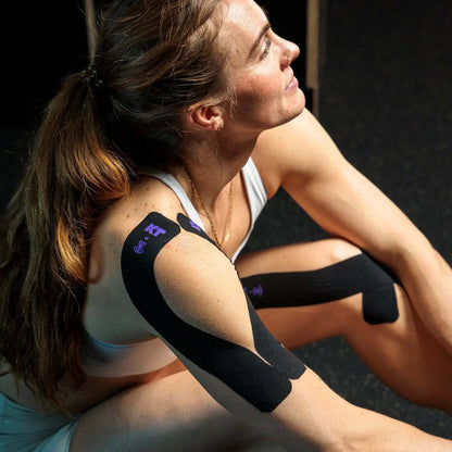 Rest, repair, and relax with KT Tape Soothe™. This soothing kinesiology tape features our classic, pain-relieving support along with a soothing combination of lavender and magnesium. Thoughtfully designed to elicit calming sensations via aromatherapy, KT