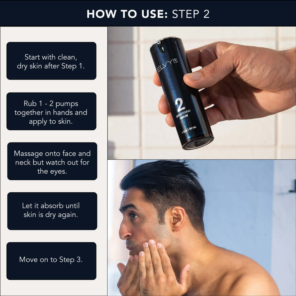 Turn up the brightness, dim the years! Who needs filters when you've got a serum that makes your skin pop. An even playing field. What it’s going to tackle: Dark spots Post-zit or ingrown marks Uneven skin tone Pollution and damaging stuff in the air Sagg