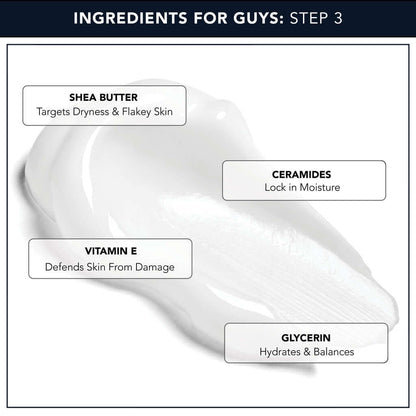 You're grinding 24/7, so should your moisturizer. Keep your face as fresh as you, day in and day out. Why stay dry? What it’s going to tackle: Dry patches and dehydration Rough, uneven texture Redness Pollution and damaging stuff in the air Post-shave irr
