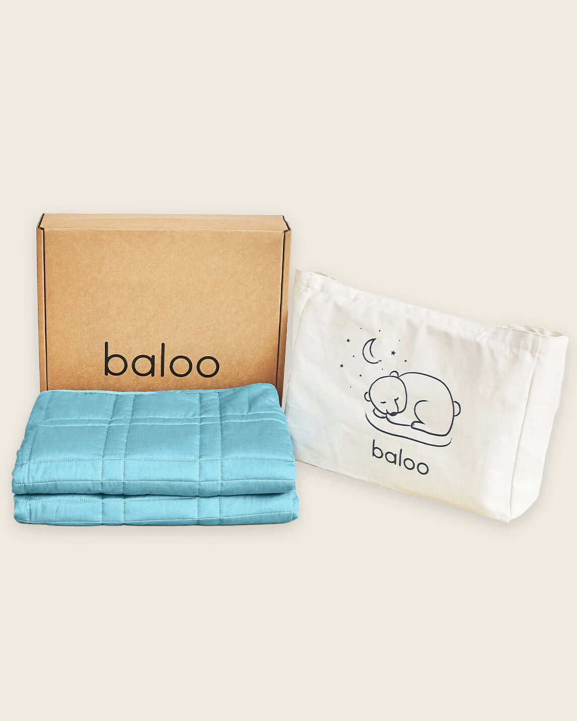 The Baloo Mini feels like a gentle hug, making bedtime and naptime a breeze for kids and adults! The cool and breathable designs are chemical-free and 100% cotton, with a gentle weight that they'll love. Unwind after a long or exciting day with a natural