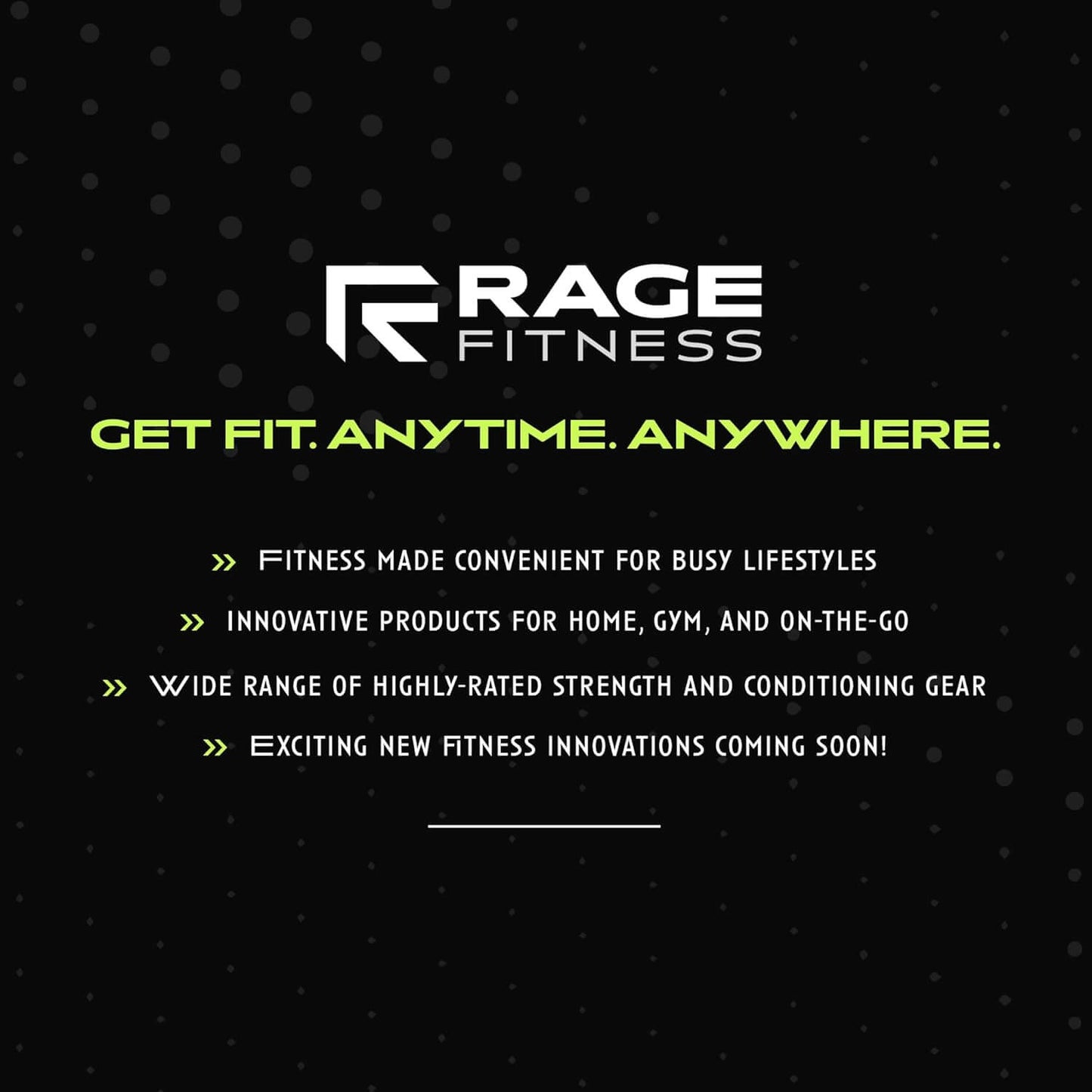 The Ex Kit by Rage Fitness is a revolutionary resistance & recovery kit. The Ex Kit is a complete home gym equipment solution, a lightweight design conveniently packed into a nylon-padded durable "gym in a bag" featuring a zipper pocket, webbing handle, a