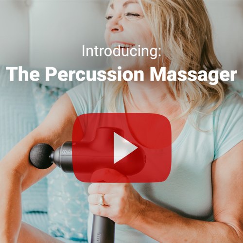 The iReliev Percussion Massage Gun is a simple device to use and enjoy. You’ll move with more ease, have a better range of motion, and experience less pain as the massager promotes increased blood flow throughout your body. The massager features one butto