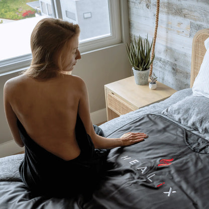 Our HEALiX Comfort is Silky Soft providing a much more Luxurious and Supple feel than the waterproof liner or alternative cotton options. We have carefully crafted it using a high-quality Bamboo and Organic Cotton blend that’s simply superior to stand alo