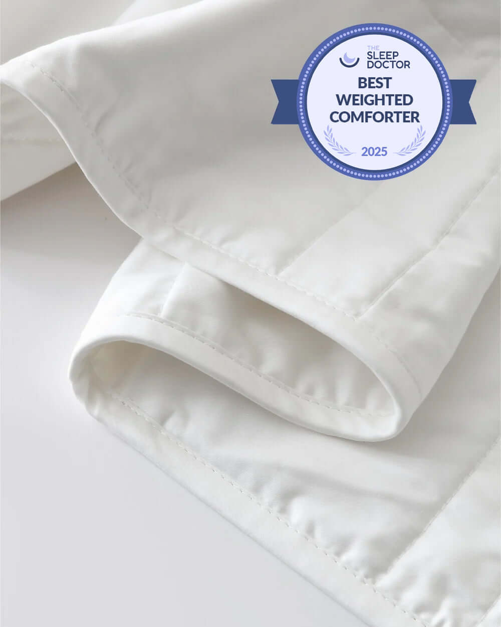 The Baloo weighted comforter molds to your body like a gentle hug, enveloping the entire bed in a cozy, comfy cocoon. Science-backed and sustainably-made, in super-soft washable cotton, the comforter's larger size makes it ideal for sharing.