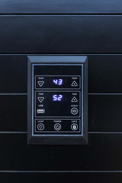 Reach the Peak of Wellness with Everest Compact. Powerful. Premium. Introducing the Peak Saunas Everest—a meticulously crafted smart 2-person infrared sauna designed for those who refuse to compromise on personal space, quality, technology, or wellness be