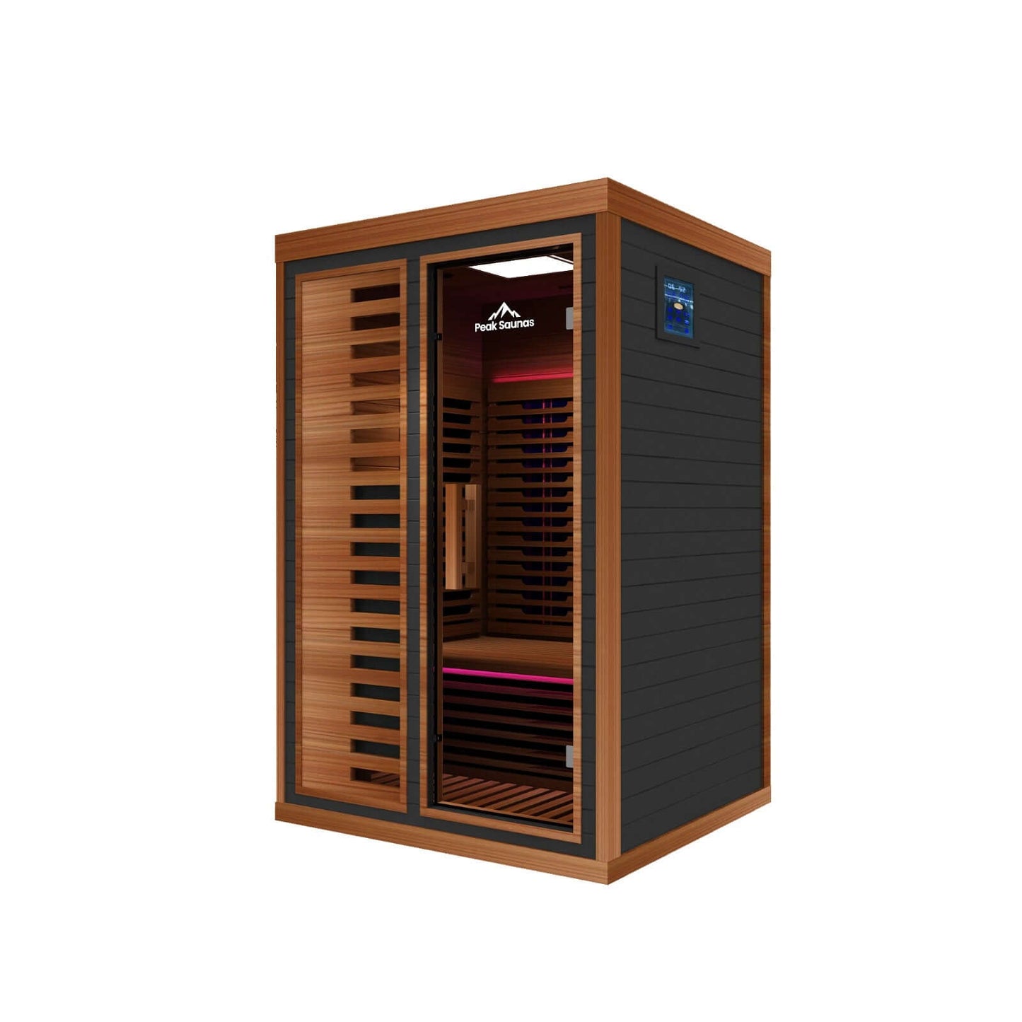 Reach the Peak of Wellness with Fuji More space. More heat. More relaxation. Introducing the Peak Saunas Fuji—the most spacious and feature-rich 2-person infrared sauna available. Designed for those who crave luxury, comfort, and powerful wellness benefit