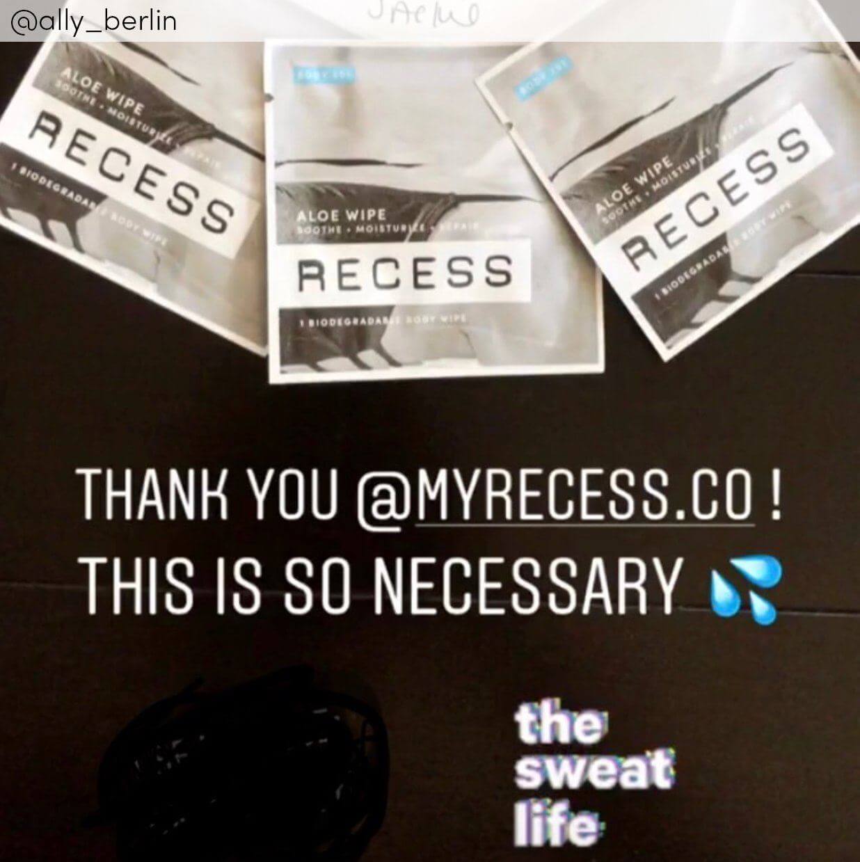 MAIN BENEFITReduces redness without the stinging. ADDITIONAL BENEFITSReduces redness.Soothes skin.No goopy gel.The first wipe dedicated to aloe for both face + body. Say ahhh.Soothe + Moisturize + RepairRECESS After Sun Aloe wipes soothe + moisturize sunb