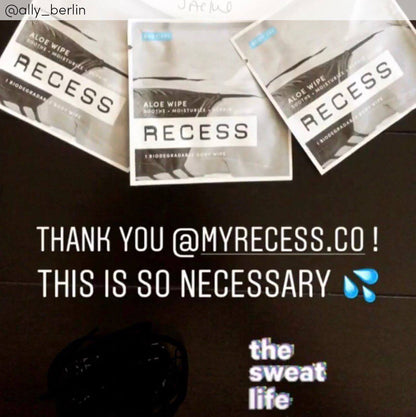 MAIN BENEFITReduces redness without the stinging. ADDITIONAL BENEFITSReduces redness.Soothes skin.No goopy gel.The first wipe dedicated to aloe for both face + body. Say ahhh.Soothe + Moisturize + RepairRECESS After Sun Aloe wipes soothe + moisturize sunb