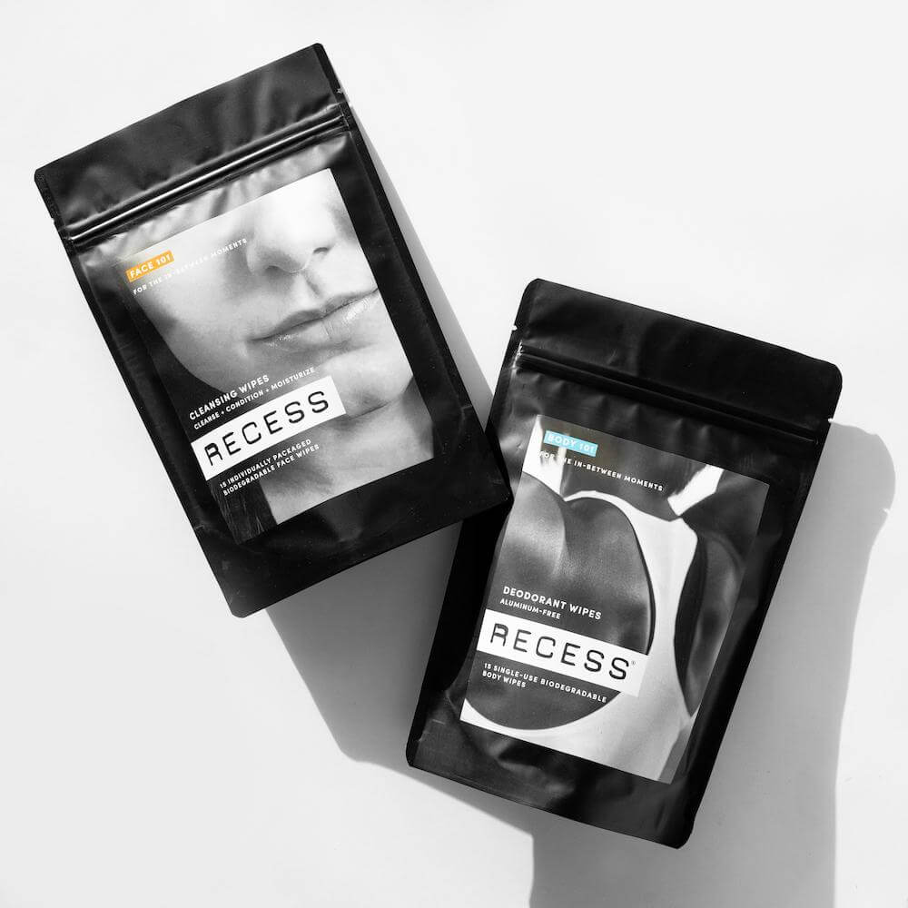 MAIN BENEFITThis bundle includes our two bestsellers! Did you know 50% of people reapply deodorant every day? Reapplying stick deodorant layered on top of leftover deodorant and odor. Ick! Our Aluminum-free deodorant wipe solves this problem! And our Clea