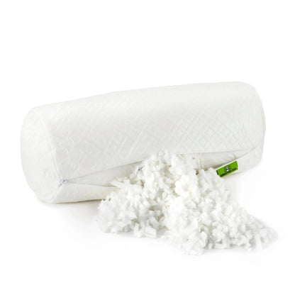 Lightweight cooling bolster pillow for yoga, recovery, and total body support Relax and recover with our Cooling Bamboo Bolster Pillow, designed to support your neck, back, knees, or legs with ergonomic precision. Naturally breathable and portable, it’s t