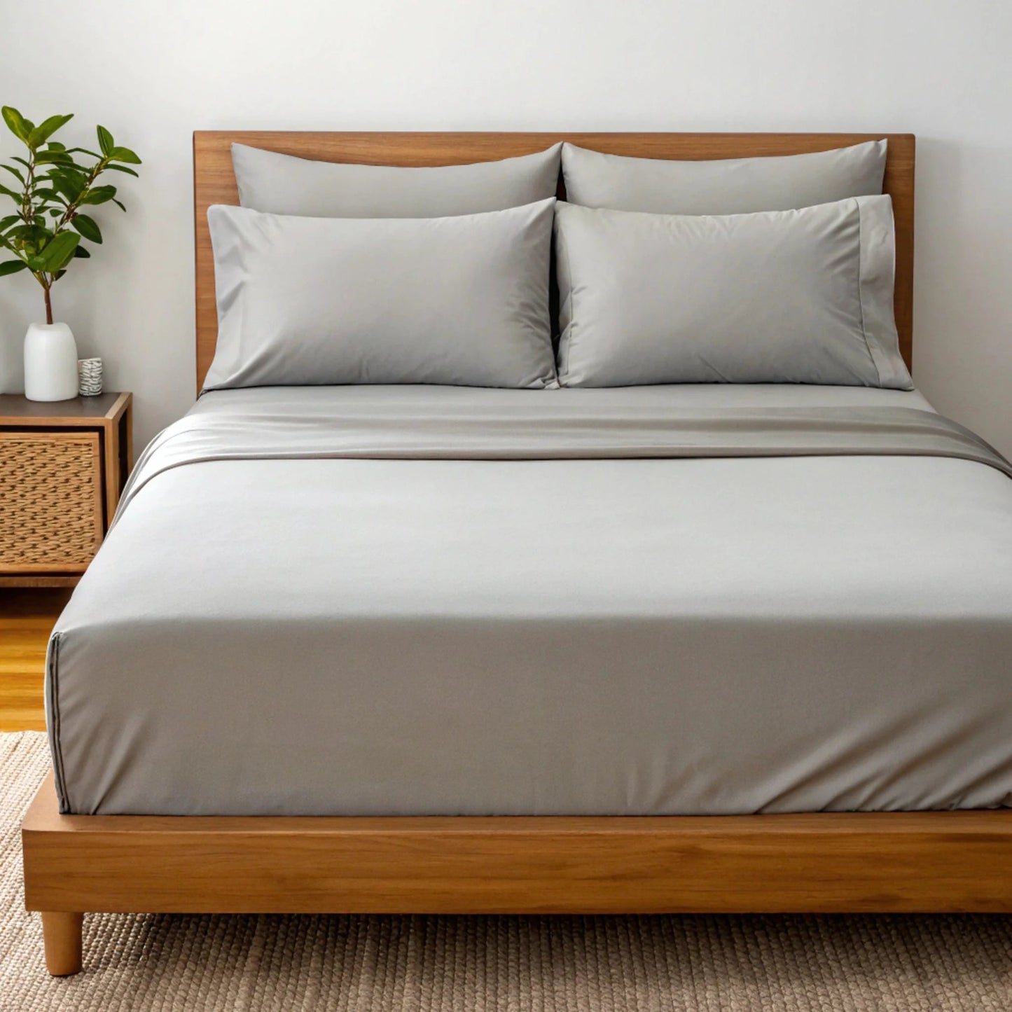 Cooler, Cleaner, Antimicrobial Sleep Starts Here Discover the antibacterial power of copper and the natural breathability of bamboo — the perfect match for hot sleepers and sensitive skin. Our Copper-Infused Bamboo Sheets and Pillowcases are silky-soft, m