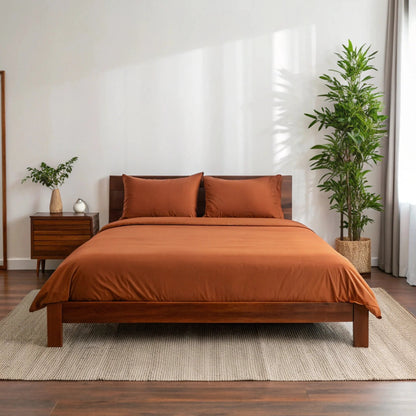 Cooler, Cleaner, Antimicrobial Sleep Starts Here Discover the antibacterial power of copper and the natural breathability of bamboo — the perfect match for hot sleepers and sensitive skin. Our Copper-Infused Bamboo Sheets and Pillowcases are silky-soft, m