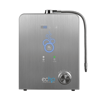 For enhanced hydration and a refreshing wellness experience, try our Echo H2® Hydrogen Water Machine! Install the Echo H2 on your countertop or under the counter to enjoy hydrogen-enriched water with no pH change. A separate faucet is required for under-c