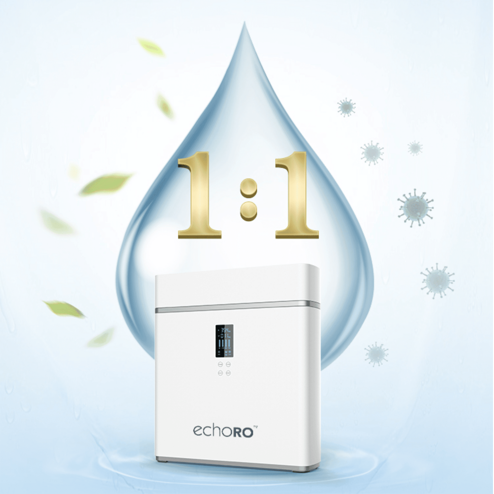 Introducing the Echo Reverse Osmosis system, a high-quality solution for clean, great-tasting water at home. This advanced, tankless system is designed to fit easily under your sink. With 4-stage filtration, it effectively reduces contaminants like chlori
