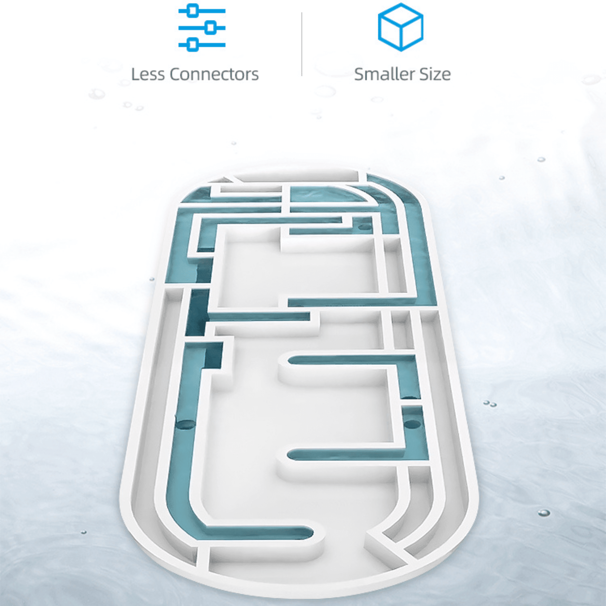Introducing the Echo Reverse Osmosis system, a high-quality solution for clean, great-tasting water at home. This advanced, tankless system is designed to fit easily under your sink. With 4-stage filtration, it effectively reduces contaminants like chlori