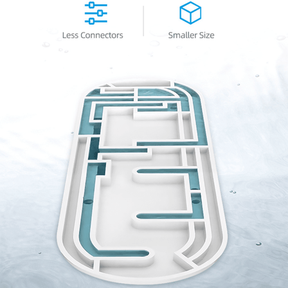 Introducing the Echo Reverse Osmosis system, a high-quality solution for clean, great-tasting water at home. This advanced, tankless system is designed to fit easily under your sink. With 4-stage filtration, it effectively reduces contaminants like chlori