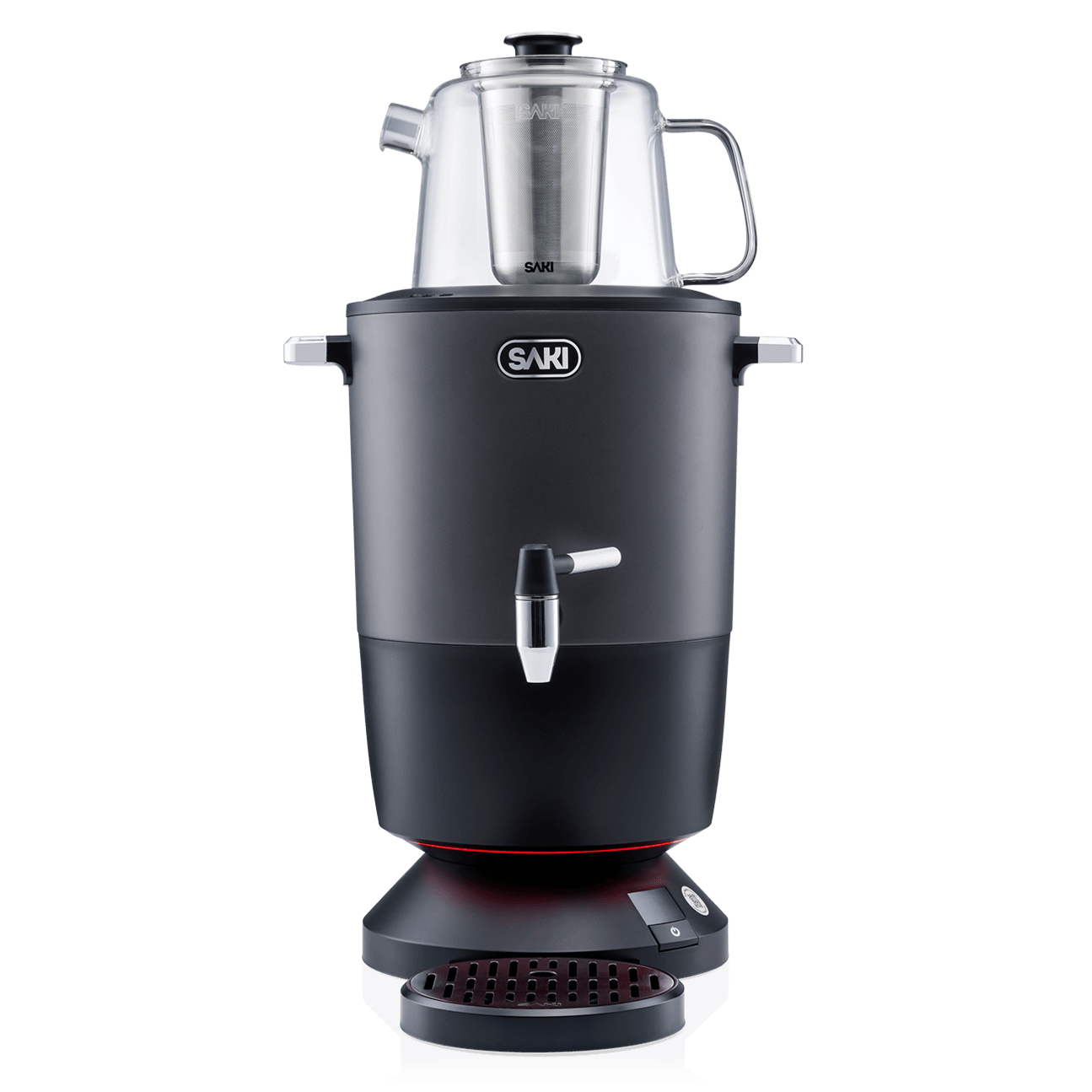 Tradition meets technology for warm, fresh, bitterness-free tea. Premium porcelain, stainless steel, 4L capacity, 'keep warm' and drip-free functions for unforgettable tea times.