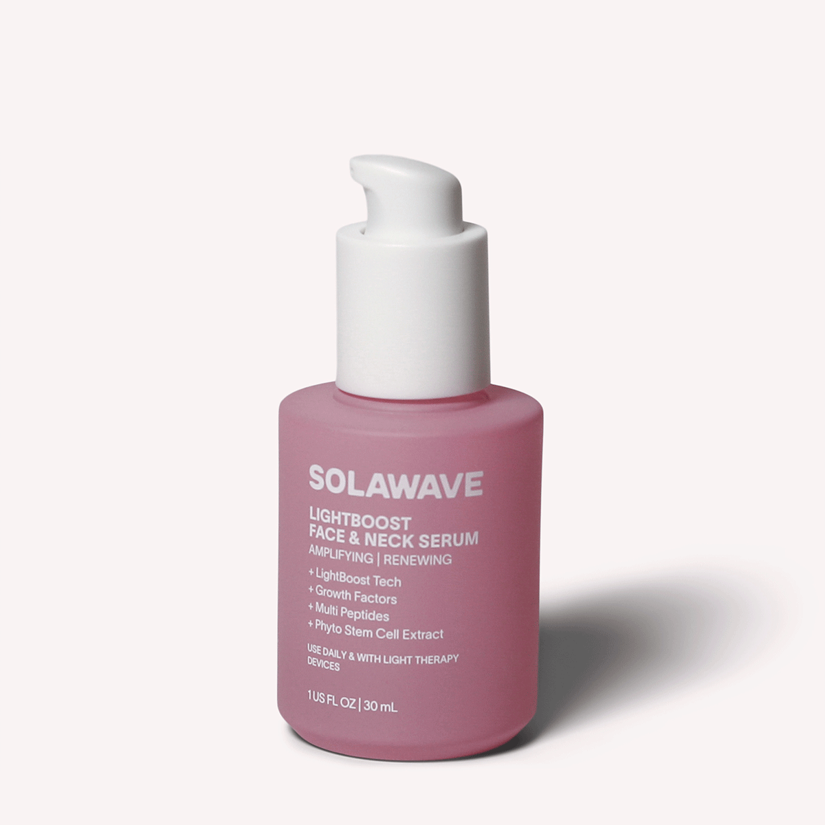 Daily serum for signs of aging. Supercharge your radiance. Powered by our exclusive LightBoost™ Complex, this lightweight, fast-absorbing formula boosts the effects of light therapy while targeting visible signs of aging.Helps support visibly firmer skin,
