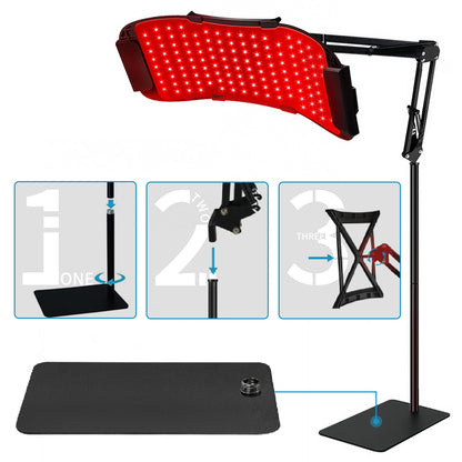 The Flexible Five LED Light Therapy Lamp Panel from LumyHealth is a versatile and powerful light therapy device designed to enhance your wellness routine. Featuring five adjustable panels, this lamp offers customizable coverage to target specific areas of