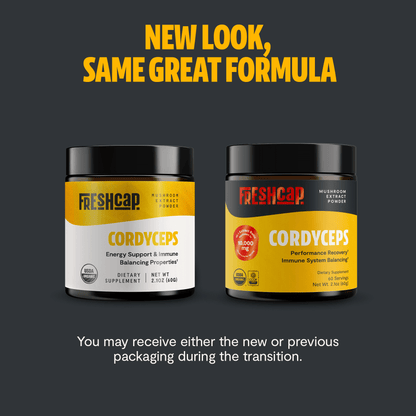 Premium Cordyceps mushroom powder for natural energy and athletic performance. Water-extracted for maximum potency, delivering 10,000mg raw mushroom power in versatile powder form.