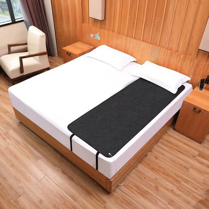 The Grounding Mat for Bed from LumyHealth is designed to provide a natural, non-invasive way to reconnect your body with the earth’s energy while you sleep. Made with high-quality conductive materials, this mat helps to ground your body, which may support