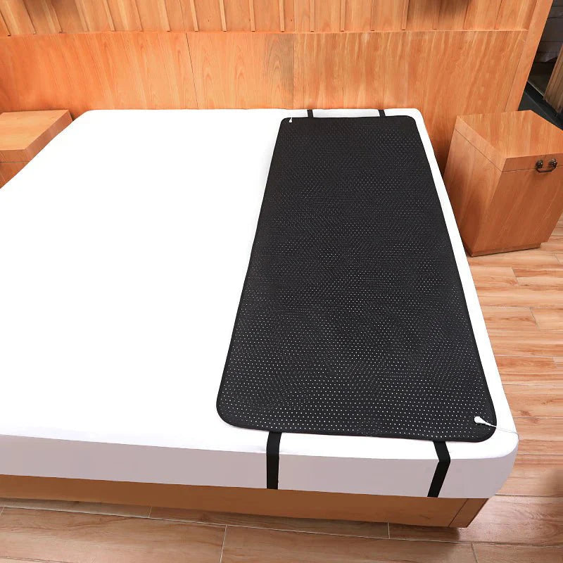 The Grounding Mat for Bed from LumyHealth is designed to provide a natural, non-invasive way to reconnect your body with the earth’s energy while you sleep. Made with high-quality conductive materials, this mat helps to ground your body, which may support