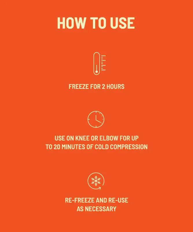 The KT Health Ice Therapy Pack is the best way to get cold therapy for sore muscles and joints in a comfortable and effective way. Designed specifically for use on areas including lower back, neck, shoulders, and more, anywhere too big for a sleeve. With