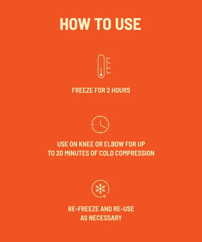 The KT Health Ice Therapy Pack is the best way to get cold therapy for sore muscles and joints in a comfortable and effective way. Designed specifically for use on areas including lower back, neck, shoulders, and more, anywhere too big for a sleeve. With