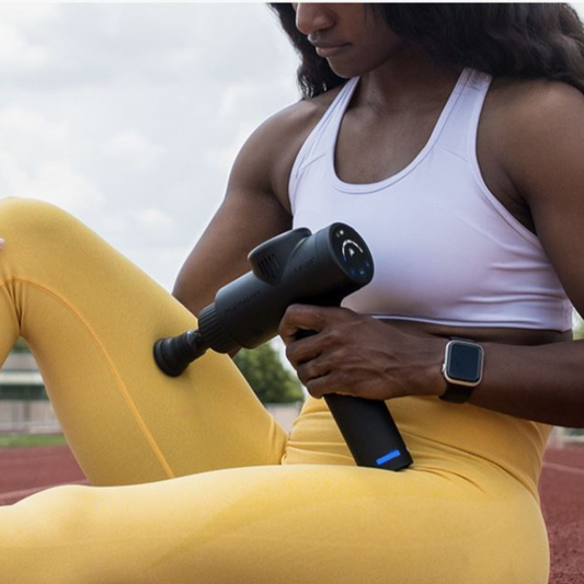 MVP+ a professional grade, deep muscle massager with silica rubber contour adapting ProTips for impact control that eases muscle tightness & trigger points for increased muscle flexibility, so you can move at the top of your game. Free ShocDuo Dual Head f