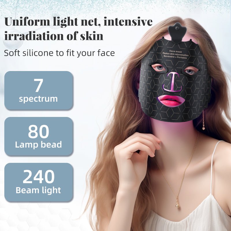 The LED Red Light Therapy Crown Face Mask from LumyHealth offers a cutting-edge, non-invasive solution for skin rejuvenation and facial therapy. This innovative mask uses powerful red light therapy (630nm) to stimulate collagen production, reduce fine lin