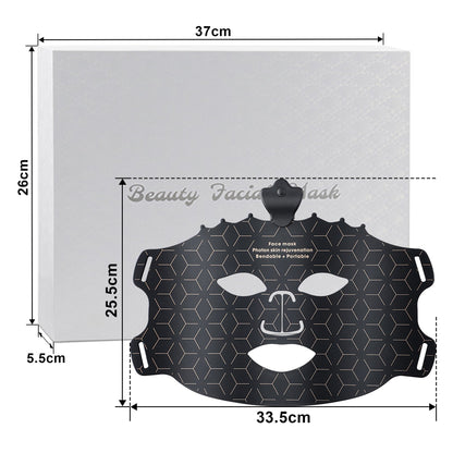 The LED Red Light Therapy Crown Face Mask from LumyHealth offers a cutting-edge, non-invasive solution for skin rejuvenation and facial therapy. This innovative mask uses powerful red light therapy (630nm) to stimulate collagen production, reduce fine lin