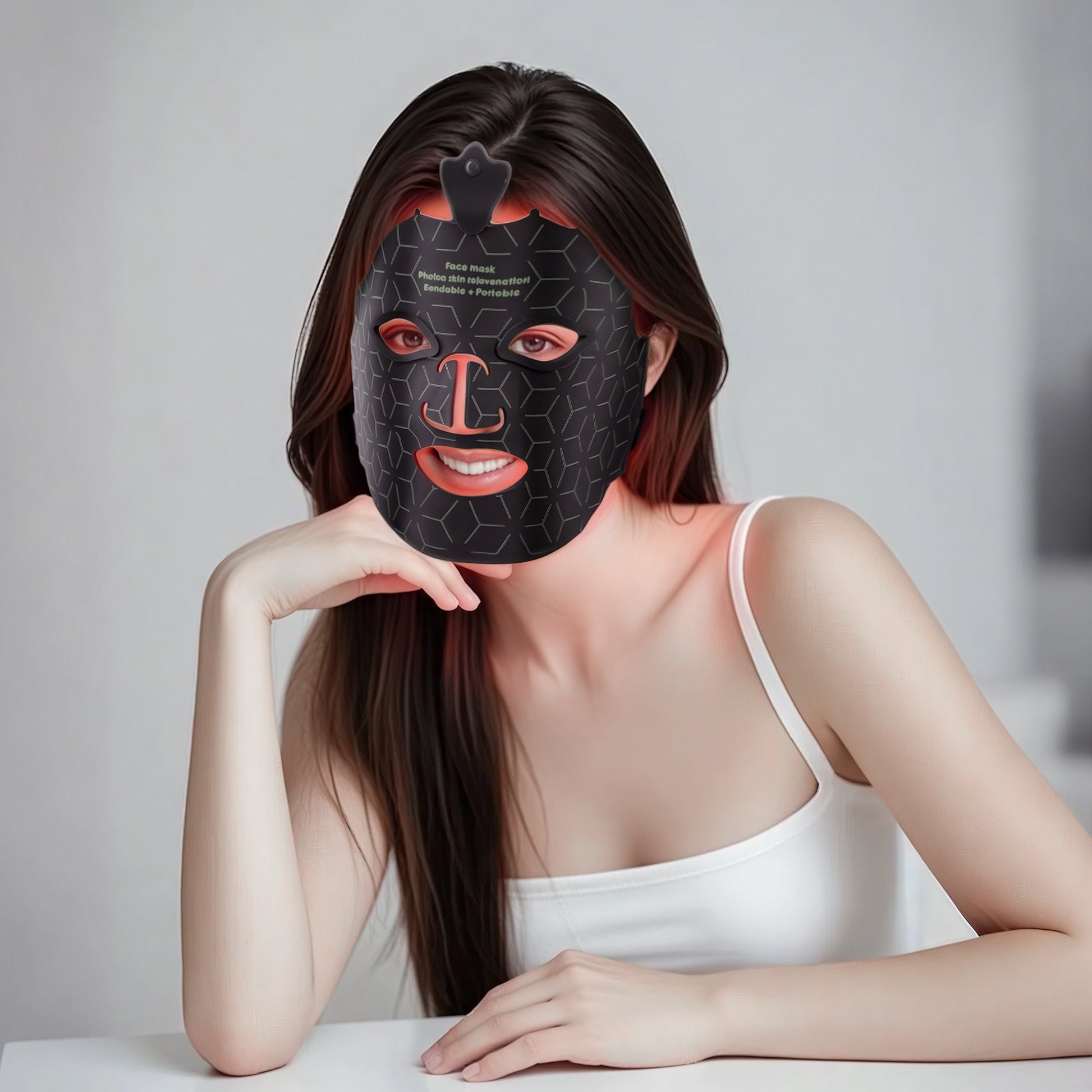 The LED Red Light Therapy Crown Face Mask from LumyHealth offers a cutting-edge, non-invasive solution for skin rejuvenation and facial therapy. This innovative mask uses powerful red light therapy (630nm) to stimulate collagen production, reduce fine lin