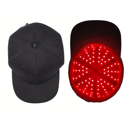 The LUMYHEALTH LED Therapy Cap for Hair Growth utilizes advanced low-level light therapy (LLLT) to stimulate hair follicles and promote natural hair regrowth. Designed for both men and women experiencing hair thinning or loss, this cap offers a non-invasi