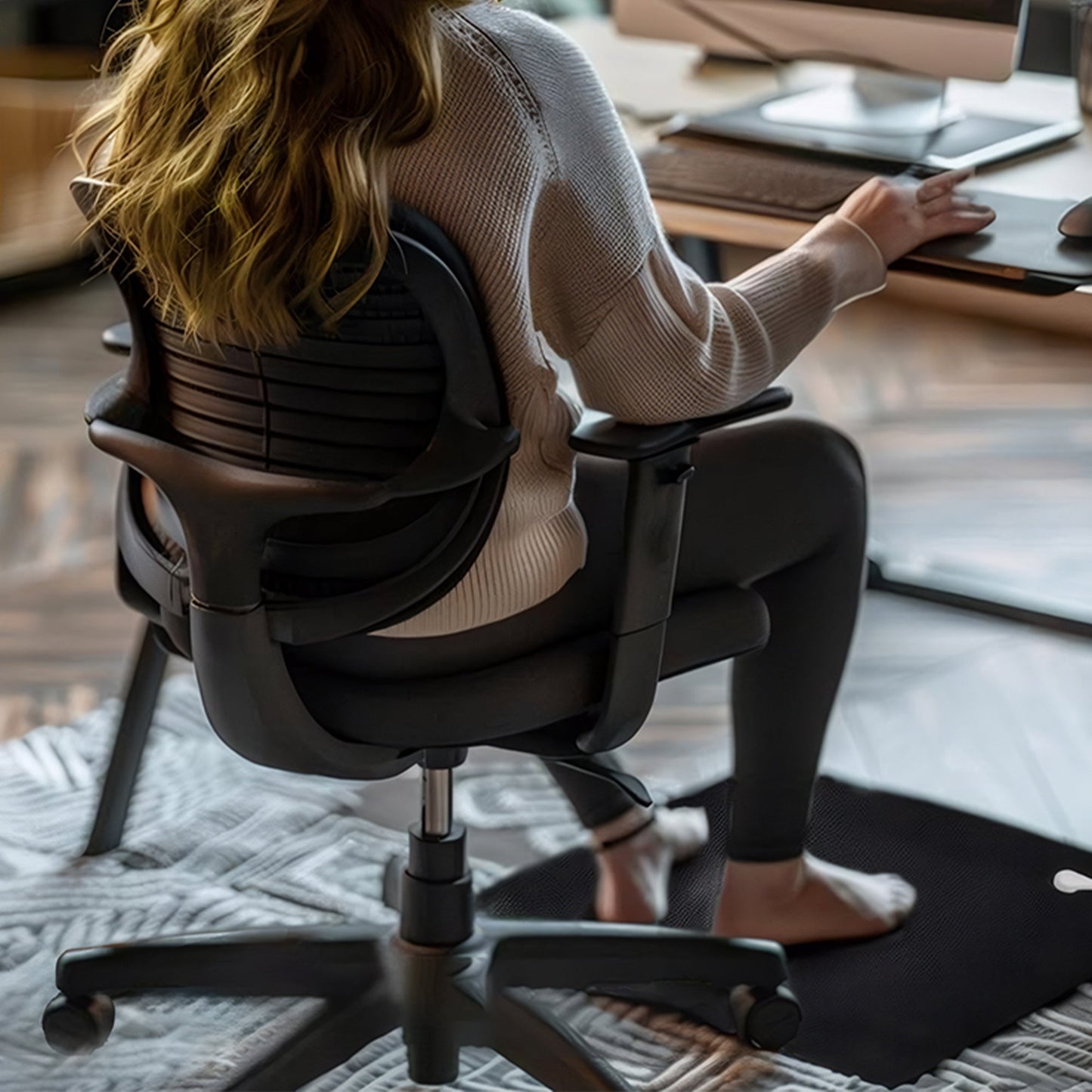 Reconnect with the Earth's energy with the versatile LUMYHEALTH™ Grounding Mat. Designed to reduce stress, improve circulation, and enhance sleep quality, this mat can also be used as a mouse pad or foot pad, offering comfort and support during your daily
