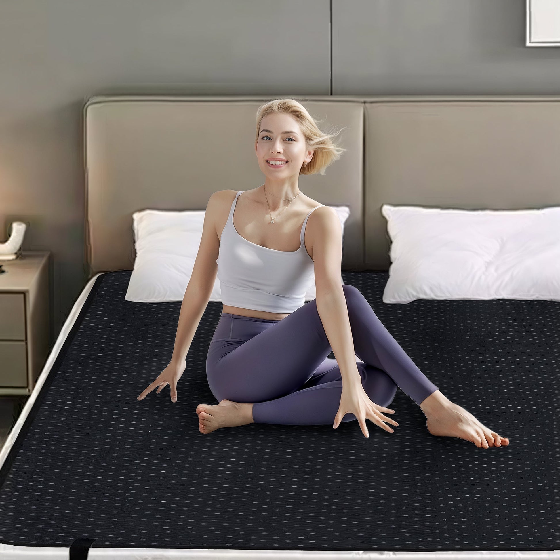 Experience the natural benefits of grounding with the LUMYHEALTH™ Grounding Sheet. Designed to connect your body with the Earth’s energy, this sheet helps reduce inflammation, improve sleep quality, and promote overall well-being. Made from high-quality,