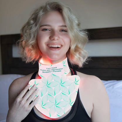 Reduces the appearance of pigmentation and redness Reduces active acne, blemishes and inflammation Reduces fine lines and wrinkles Promotes healthier, younger-looking skin 8 colors light therapy FDA Approved