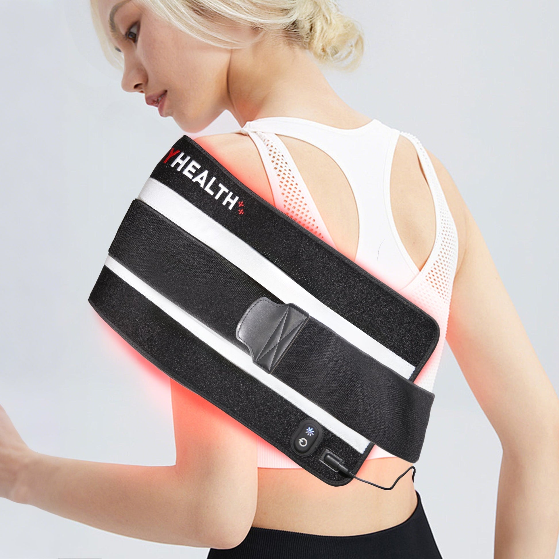 Experience advanced wellness with the LumyHealth Red Light Therapy Pad. Designed with 450 LEDs (300 at 660nm red and 150 at 850nm near-infrared) across 150 chips, it delivers a powerful 32 mW/cm² irradiance. The pad offers versatile operation modes—includ