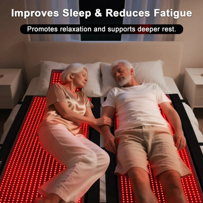 Experience full-body wellness with the LumyHealth Red Light Therapy Recovery Bag. Powered by 2,570 medical-grade LEDs, this device delivers targeted 660nm and 850nm wavelengths to support pain relief, muscle recovery, and healthy aging. Its premium TPU-co