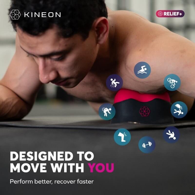 RELIEF+ delivers deep pressure therapy to release muscle knots, improve circulation, and reduce pain. Its ergonomic 4-hump design targets key tension areas for effective relief. Perfect for neck, shoulders, back, and more. Order now for lasting muscle rec