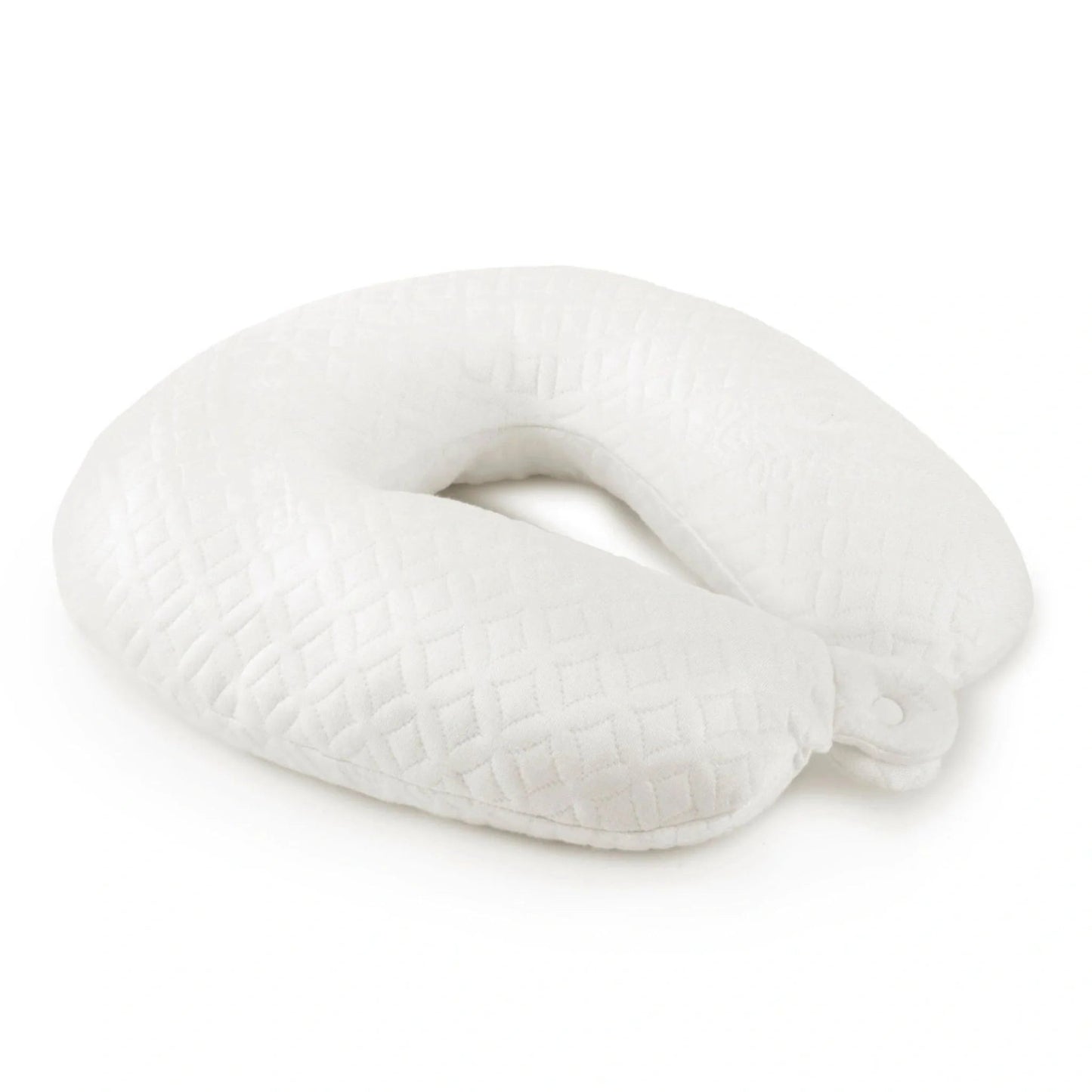 Ergonomic, cooling neck support pillow for flights, long drives, and better posture anywhere. Crafted from hypoallergenic bamboo, this adjustable travel pillow keeps you cool, supported, and comfortable—even on the go.