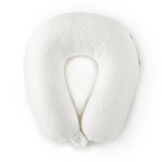 Ergonomic, cooling neck support pillow for flights, long drives, and better posture anywhere. Crafted from hypoallergenic bamboo, this adjustable travel pillow keeps you cool, supported, and comfortable—even on the go.