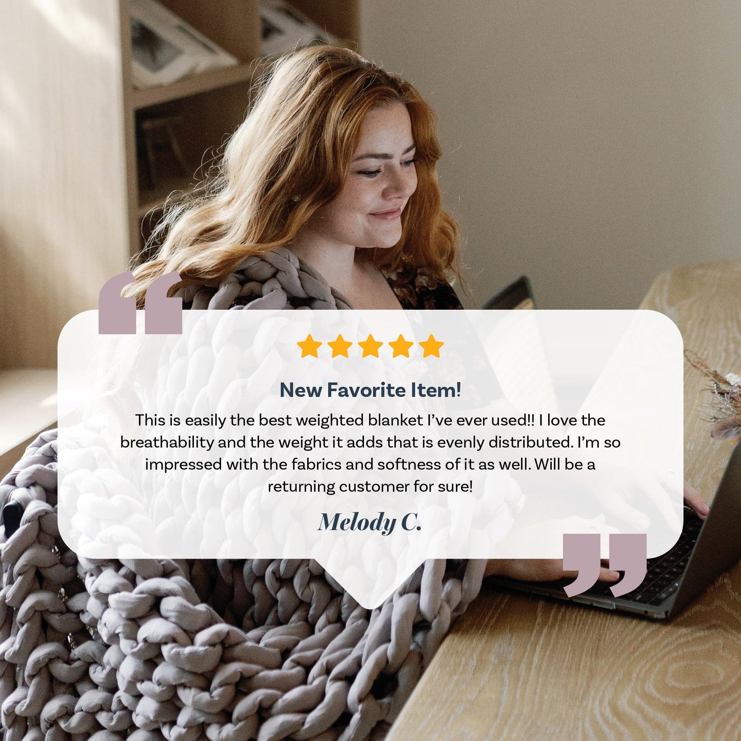 Knit Weighted Blanket